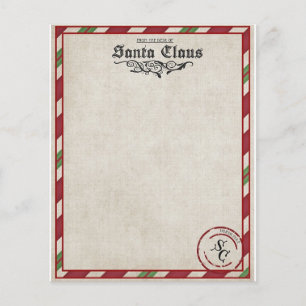 Ein Brief von Santa stationär