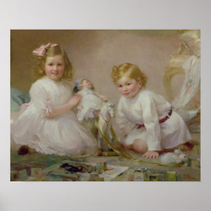 Ein Bruder und eine Schwester, die, 1915 spielen Poster
