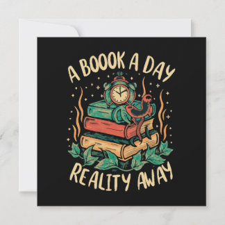 Ein Buch am Tag behalte Realität weg
