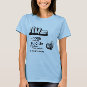 Ein Buch legt Selbstmord fest, wenn Sie T-Shirt