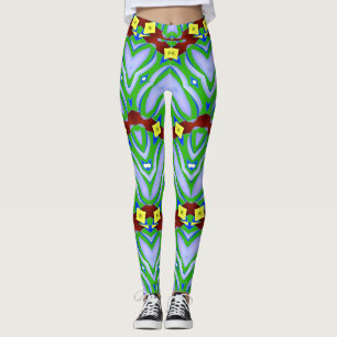 Ein bunter Klassiker "Ratti_Creative_Arts"-Legging Leggings