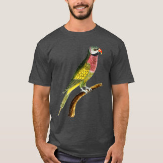 Ein bunter Papagei auf einem Baumzweig T-Shirt