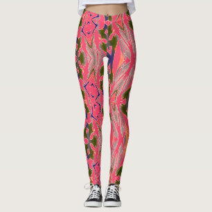 Ein buntes abstraktes Muster "Ratti_Creative_Arts" Leggings