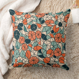 Ein Burst des geometrischen Joy Throw Kissen