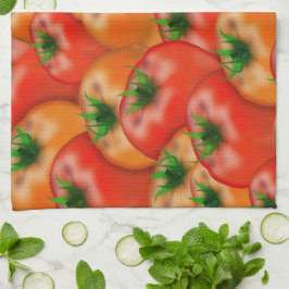Ein Bushel aus frischem #Tomaten-Muster Geschirrtuch