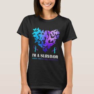 Ein Butterfly-Heart für die Prävention und Sensibi T-Shirt