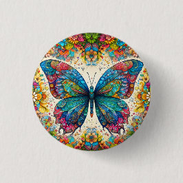 Ein Butterfly-Kantenballett Button