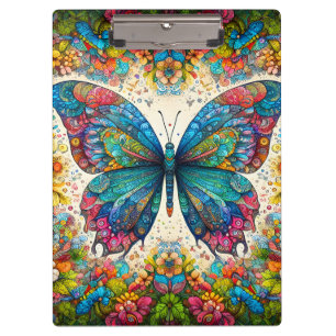 Ein Butterfly-Kantenballett Klemmbrett