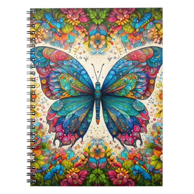 Ein Butterfly-Kantenballett Notizblock (Vorderseite)