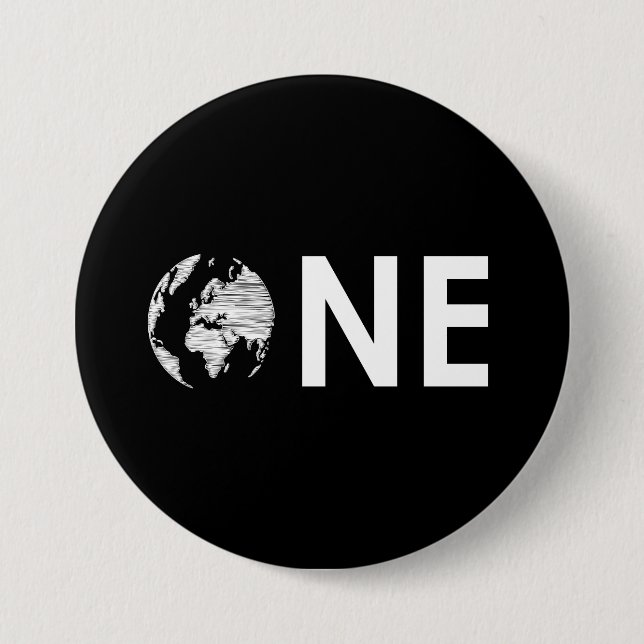 Ein Button (Vorderseite)