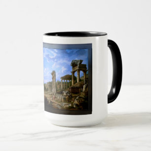 Ein Capriccio des Forum Romanum von Giovanni Panni Tasse
