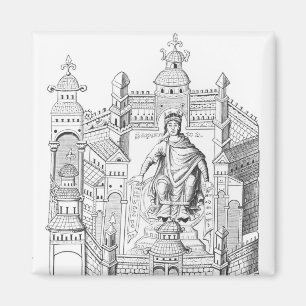 Ein Carlovingian König in seinem Palast, Wi Magnet