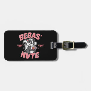 Ein Cartoon schlich mit einem frechen Grinsen Gepäckanhänger