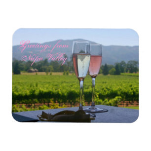 Ein celebatory Gruß von Napa Valley Magnet