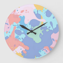 Ein chaotisches Farbmuster