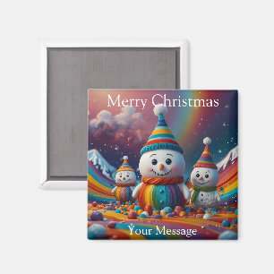 Ein charmanter Weihnachtskonzert Kühlschrankmagnet