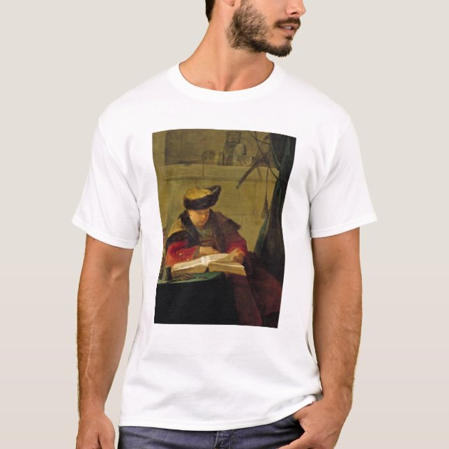 Ein Chemiker in seinem Labor T-Shirt (Vorderseite)