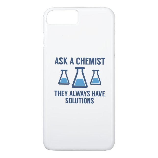 Ein Chemist gefragt Case-Mate iPhone Hülle (Rückseite)