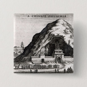 Ein chinesischer Sepulcher, 1669 Button