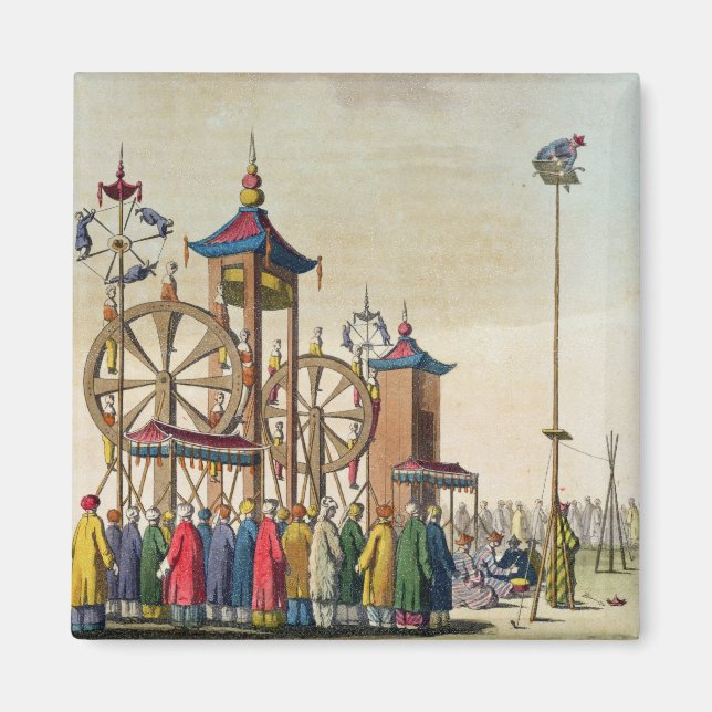 Ein chinesischer Zirkus, Illustration von 'Le Cost Magnet (Vorne)