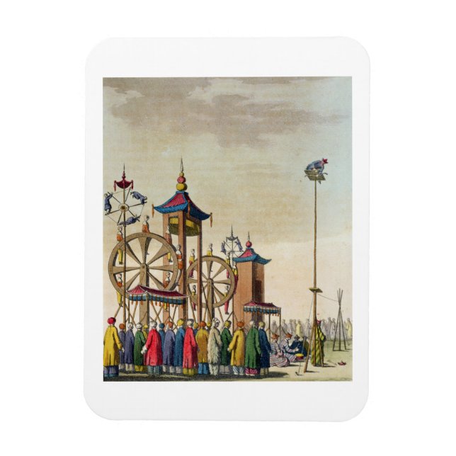 Ein chinesischer Zirkus, Illustration von 'Le Cost Magnet (Vertikal)