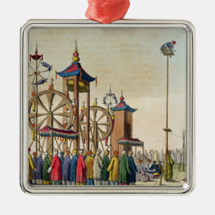 Ein chinesischer Zirkus, Illustration von 'Le Silbernes Ornament