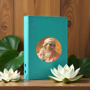 Ein Cirkassian von Frederick Arthur Bridgman, Art Runder Aufkleber