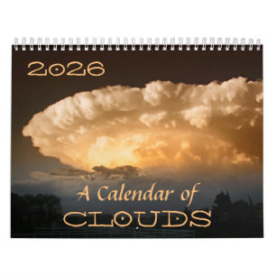 Ein Clouds-Kalender für 2025 mit Zitaten und Besch Kalender