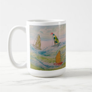 Ein Clown-Hutsegler Kaffeetasse