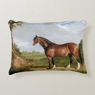 Ein Clydesdale-Hengst Dekokissen