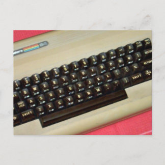 Ein Commodore 64 8-Bit-Zuhause Postkarte