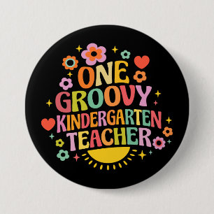 Ein cooler Kindergartenlehrer Button