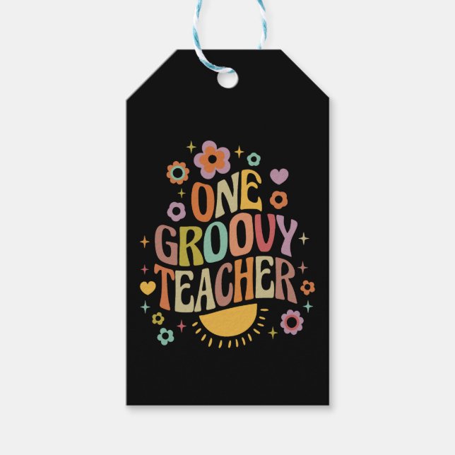 Ein cooler Lehrer Geschenkanhänger (Vorderseite)