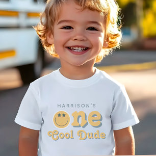 Ein Cooler Typ Boys Retro 1. Geburtstag Baby T-shirt