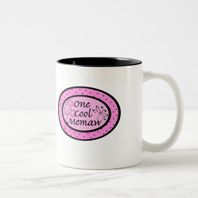 Ein cooles Memaw Zweifarbige Tasse (Rechts)