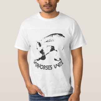 Ein cooles Produkt, das Rettungs-Pferden einen T-Shirt