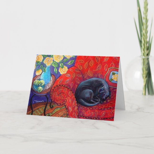 Ein Cosy Nest Karte (Vorderseite)