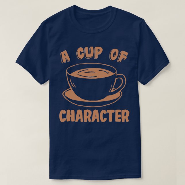 Ein Cup der Charaktere T-Shirt (Design vorne)