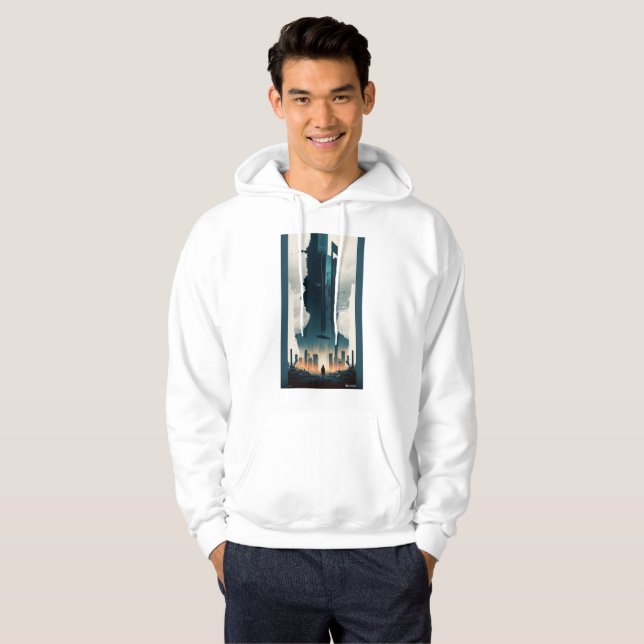 Ein Cyber Heist Thriller Hoodie (Vorne ganz)