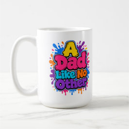 Ein DadWieKeinAndererBunt Graffiti Vatertag Kaffeetasse