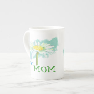 Ein Daisy für Mama Knochen-China-Tasse Prozellantasse