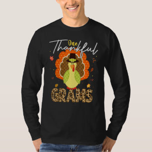 Ein dankbarer Grammschlund Truthahn Herbst Herbst T-Shirt