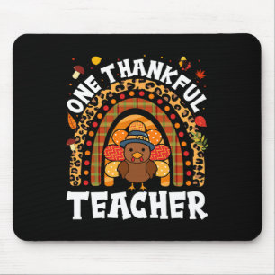 Ein dankbarer Lehrer Türkei Erntedank Rainbow F Mousepad