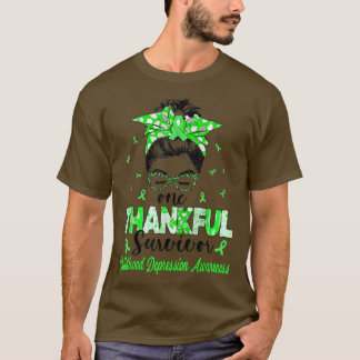 Ein dankbares Kind Depression Awareness Surviv T-Shirt