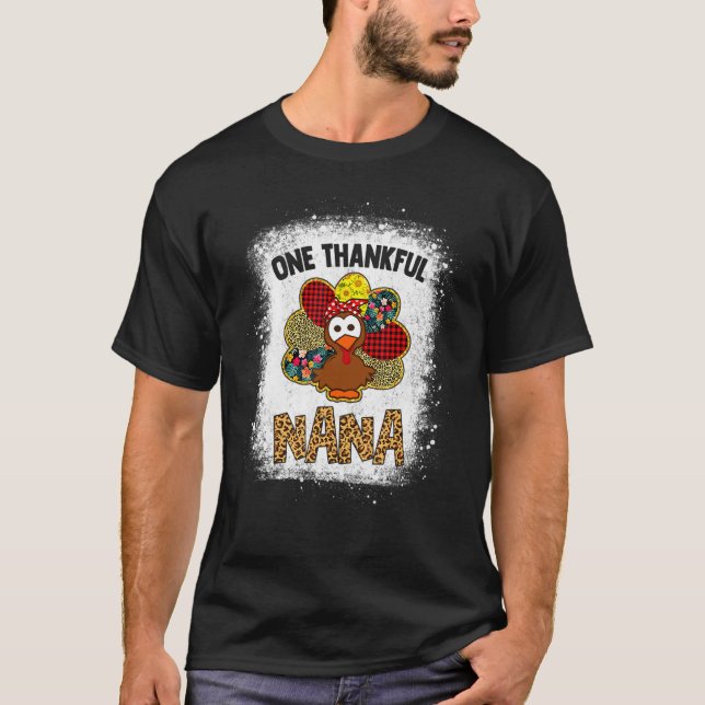 Ein dankbares Nana-Shirt Bleach Türkei Leopard als T-Shirt (Vorderseite)