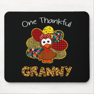 Ein dankbares Oma-Shirt Lustig Süße Tanne Danke Mousepad