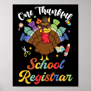 Ein dankenswerter Schulkanzler Türkei glücklich Th Poster