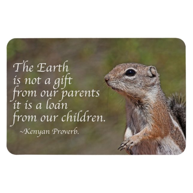 Ein Darlehen unserer Kinder Magnet (Horizontal)