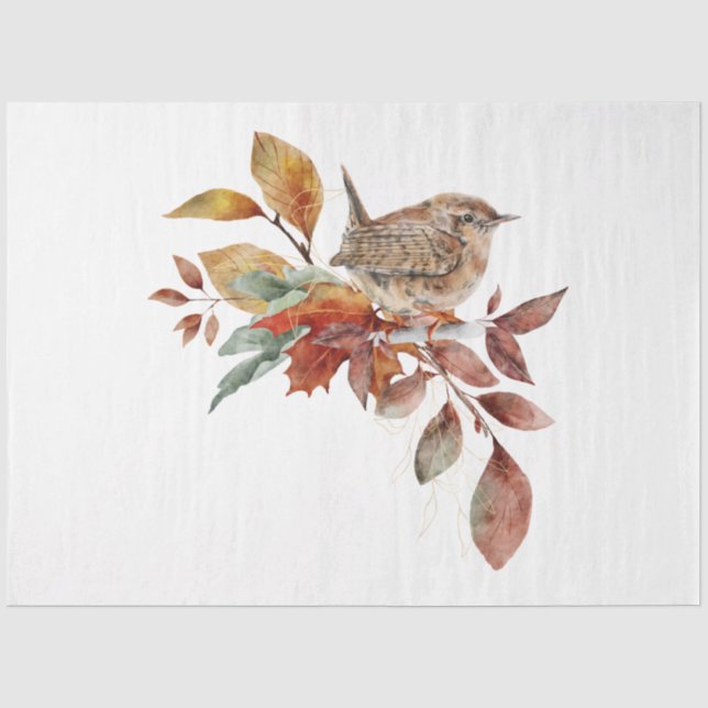Ein Design für Herbst und Blumen 41 Seidenpapier (Vorderseite)