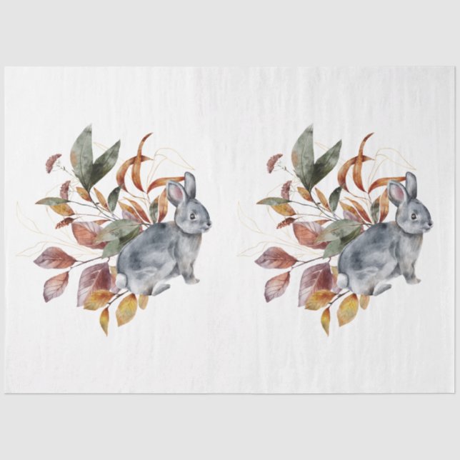 Ein Design für Herbst und Blumen 47 Seidenpapier (Vorderseite)